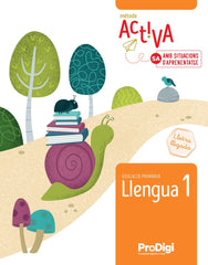 LLENGUA 1oEP 25 LLETRA LLIGADA NOU ACTIVA PRODIGI SIT,APREN | AA,VV | 9788430743780 (Teide)