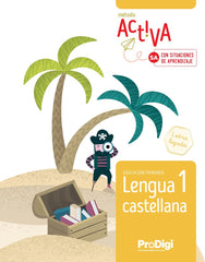 LENGUA 1oEP 25 LETRA LIGADA NUEVA ACTIVA PRODIGI SIT,APREND | AA,VV | 9788430743841 (Teide)