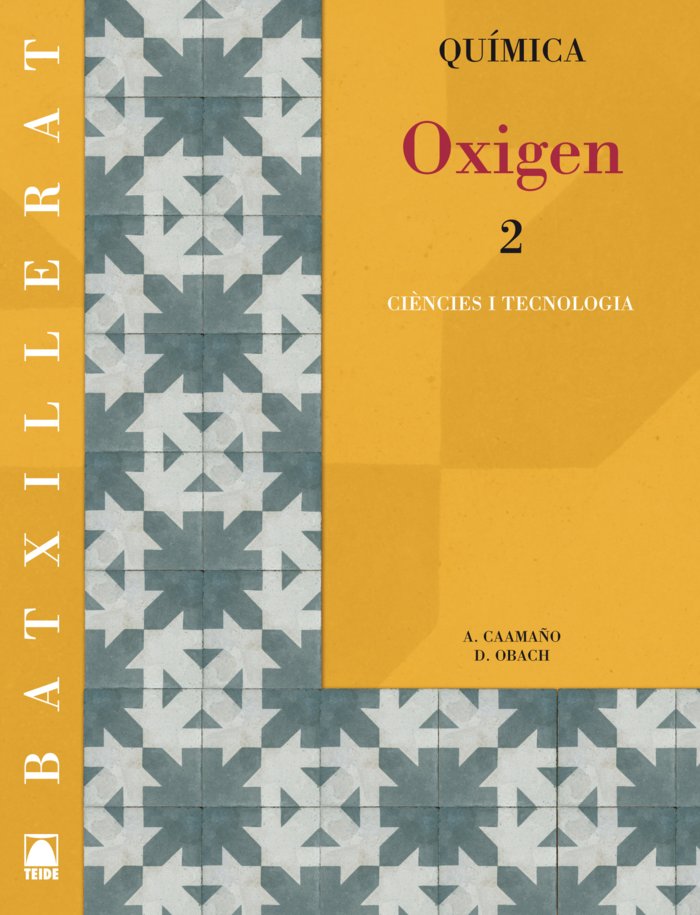 Química 2º Nb Cataluña 12 Oxigen TEIQU42NB (Teide) - 9788430753253