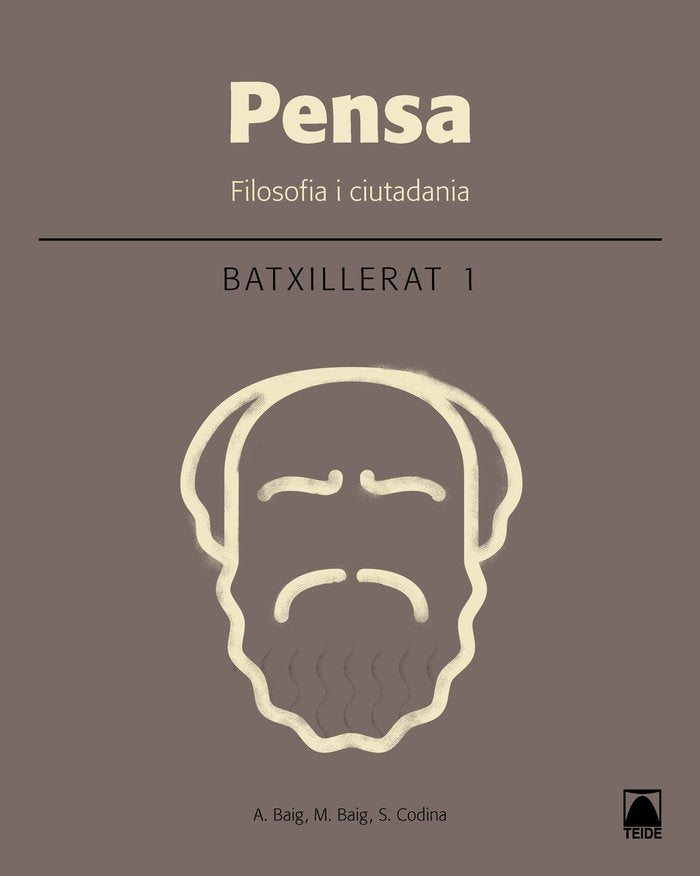 Pensa Filosofía 1º Nb Cataluña 16 (Teide) - 9788430753499