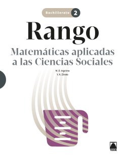 ✅ MATEMATICAS APLICADAS CCSS 2ºBACH 23 RANGO I AA,VV I TEIDE I 9788430754342