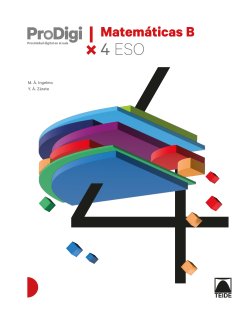 Cuaderno Matemáticas B 4º ESO 23 Prodigi (Teide) - 9788430756605