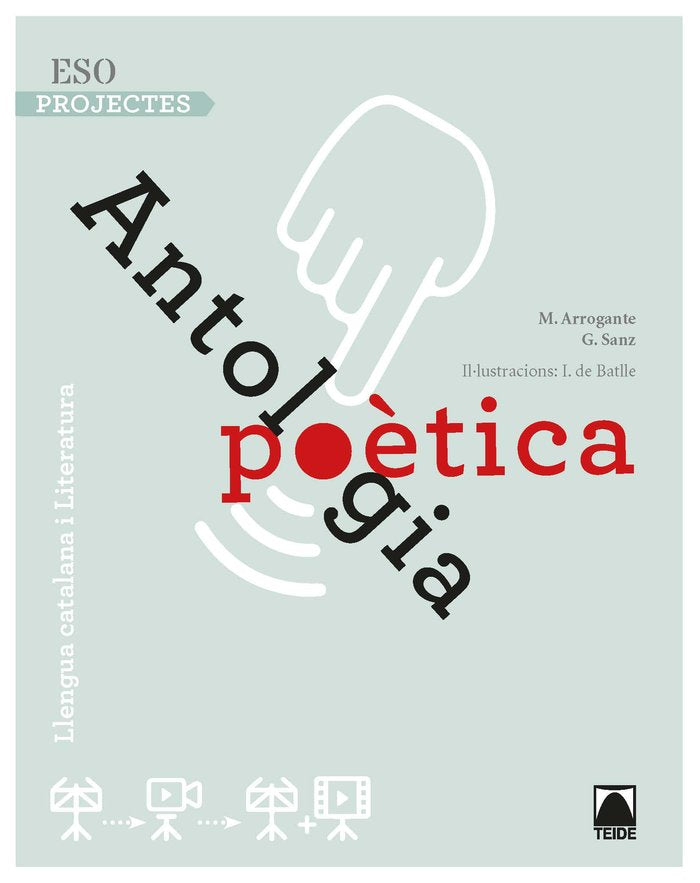 Antologia Poetica 1º ESO Cataluña 18 Projectes D'ambit (Teide) - 9788430757107