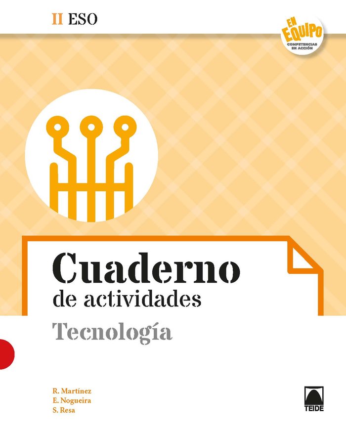 Bloc Tecnología II ESO 20 en Equipo (Teide) - 9788430771486