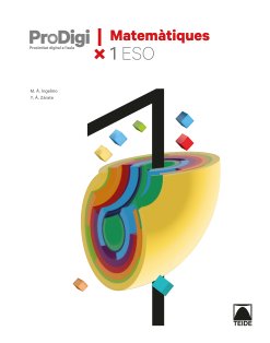 Quadern Matemàtiques 1º ESO 22 Cataluña Prodigi (Teide) - 9788430773015