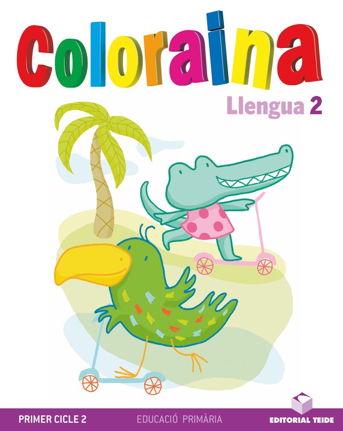 Llengua 2º EP Valencia 11 Coloraina TEILEN12EP (Teide) - 9788430775460
