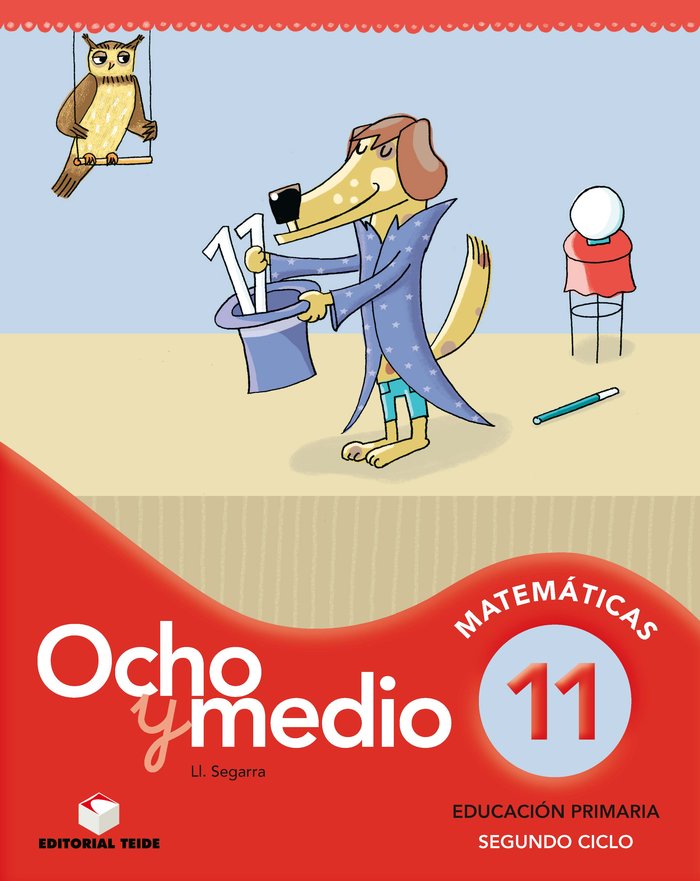 Cuaderno Matemáticas 11 Ocho y Medio 11 TEIMAT22EP (Teide) - 9788430779963
