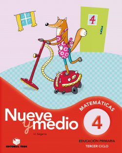 Cuaderno Cálculo Nueve y Medio 4 (Teide) - 9788430784820
