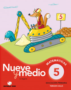 Cuaderno Cálculo Nueve y Medio 5 (Teide) - 9788430784837