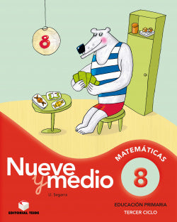 Cuaderno Cálculo Nueve y Medio 8 (Teide) - 9788430784868