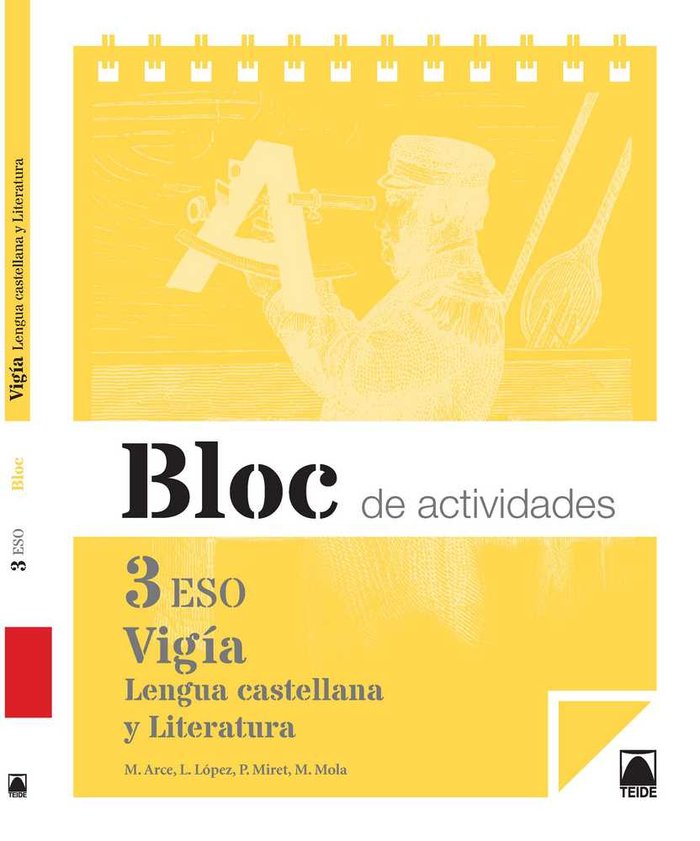 Bloc de actividades. Vigía - Lengua castellana y Literatura 3ºESO | Varios autores | 9788430789887 (TEIDE) Imagen principal del producto