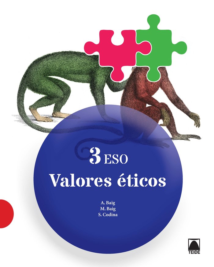 Valores éticos 3ºESO | Varios autores | 9788430790791 (TEIDE) Imagen principal del producto