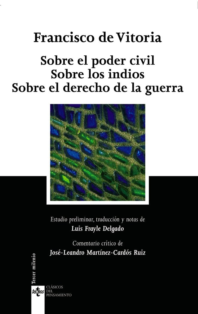 TECNOS CP SOBRE EL PODER CIVIL SOBRE LOS INDIOS - 9788430945191