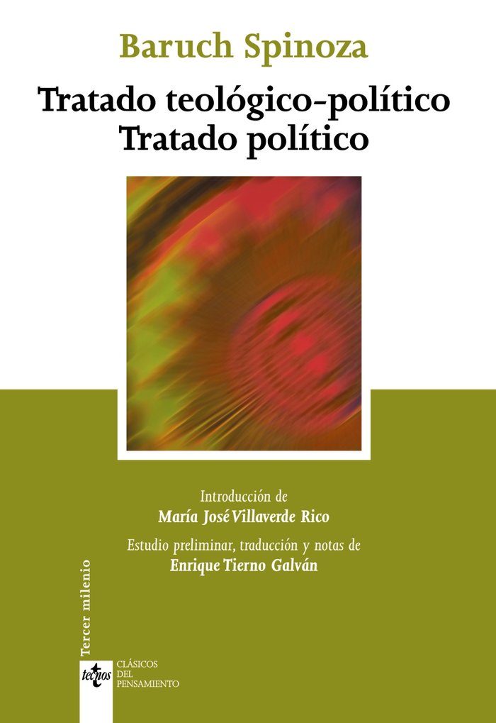 TRATADO TEOLOGICOPOLITICO TARTADO POLITICO CLASICOS DEL P - 9788430949953 Imagen principal del producto