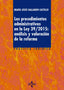 PROCEDIMIENTOS ADMINISTRATIVOS EN LA LEY 392015 ANALISIS Y - 9788430970339