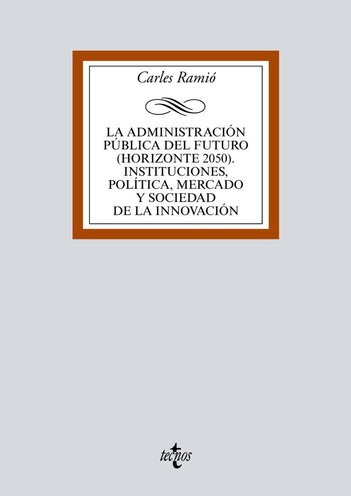 ADMINISTRACION PUBLICA DEL FUTURO HORIZONTE 2050 INSTITUC - 9788430971930