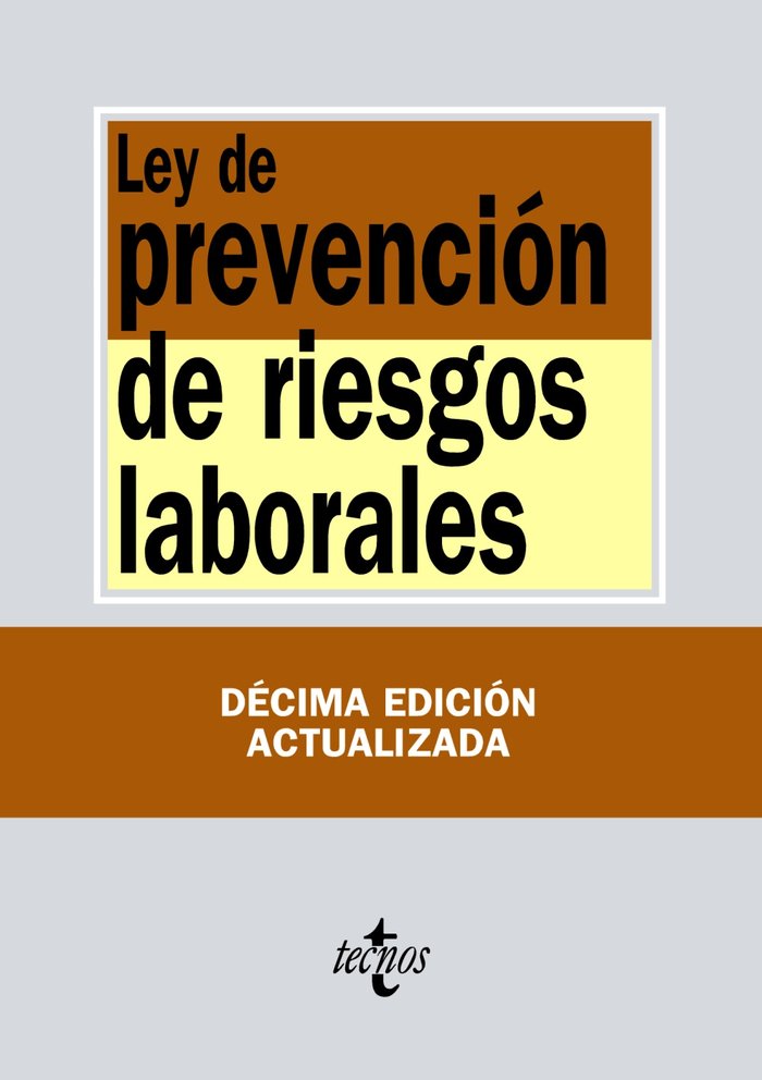 LEY DE PREVENCION RIESGOS LABORALES BTL 10ªED - 9788430973729 Imagen principal del producto