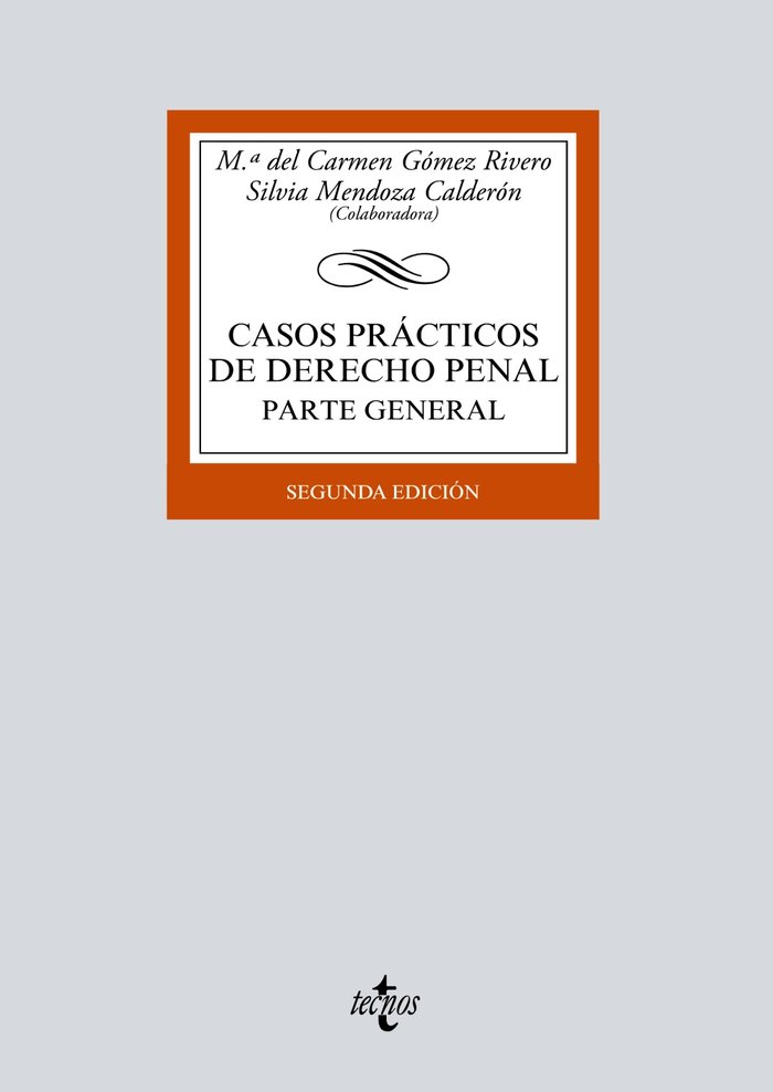 CASOS PRACTICOS DE DERECHO PENAL PARTE GENERAL - 9788430974566 Imagen principal del producto