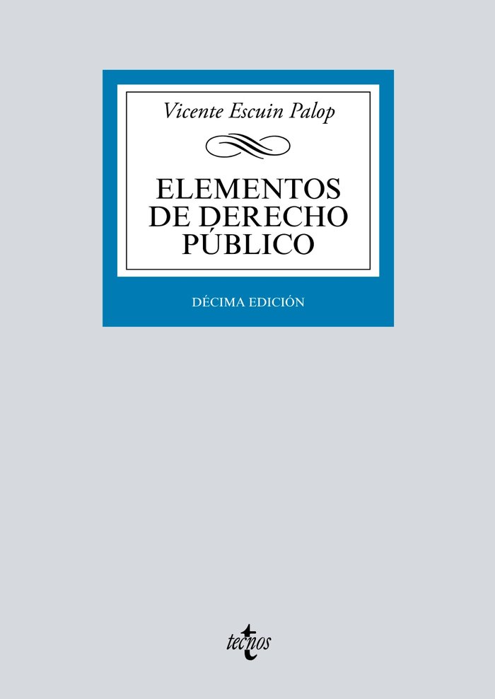 ELEMENTOS DE DERECHO PUBLICO - 9788430977314 Imagen principal del producto