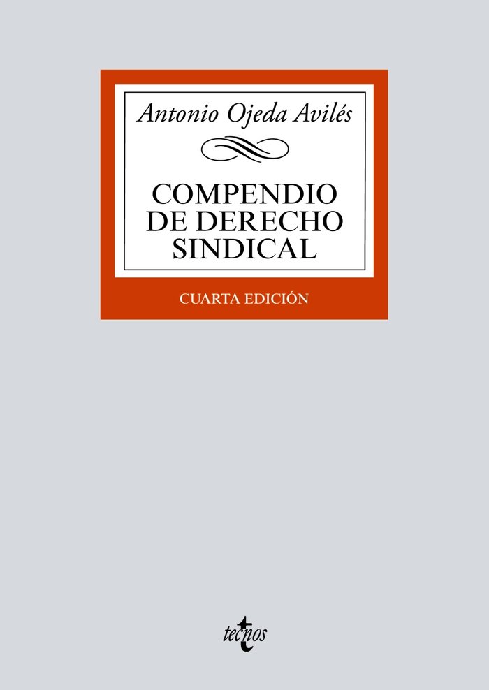 COMPENDIO DE DERECHO SINDICAL - 9788430979554 Imagen principal del producto