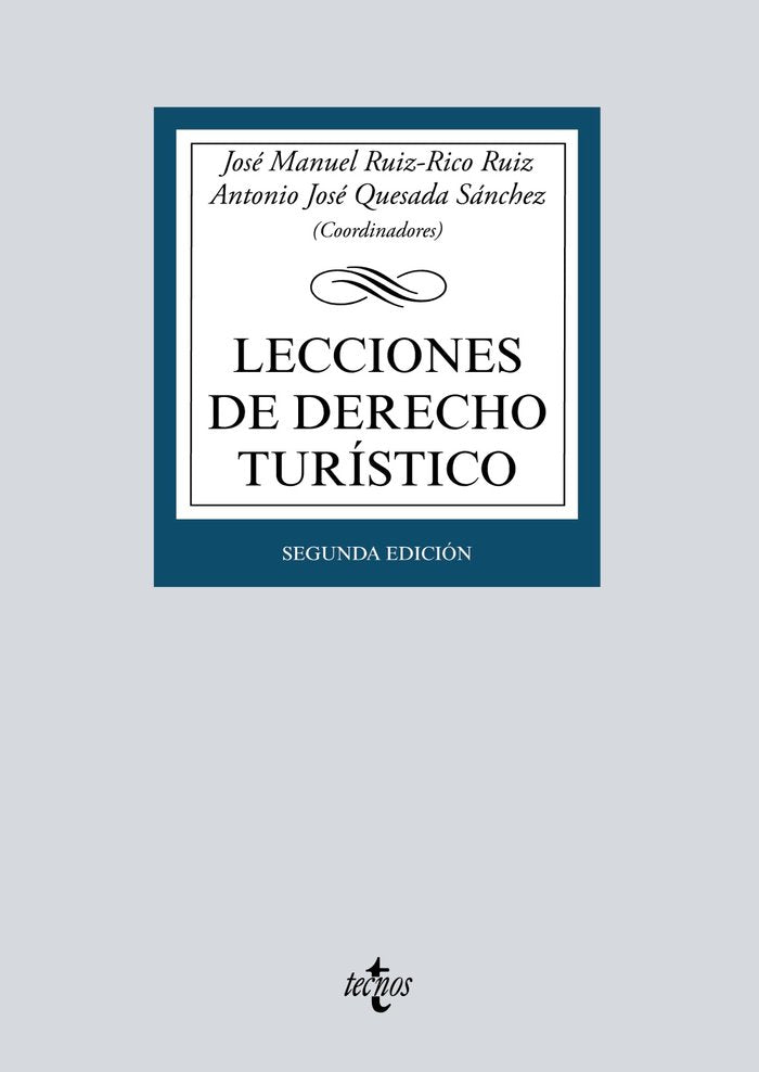 LECCIONES DE DERECHO TURISTICO - 9788430984282 Imagen principal del producto