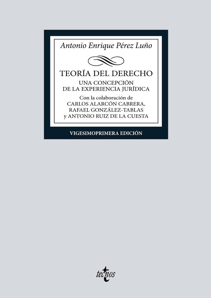 TEORIA DEL DERECHO - 9788430987825 Imagen principal del producto