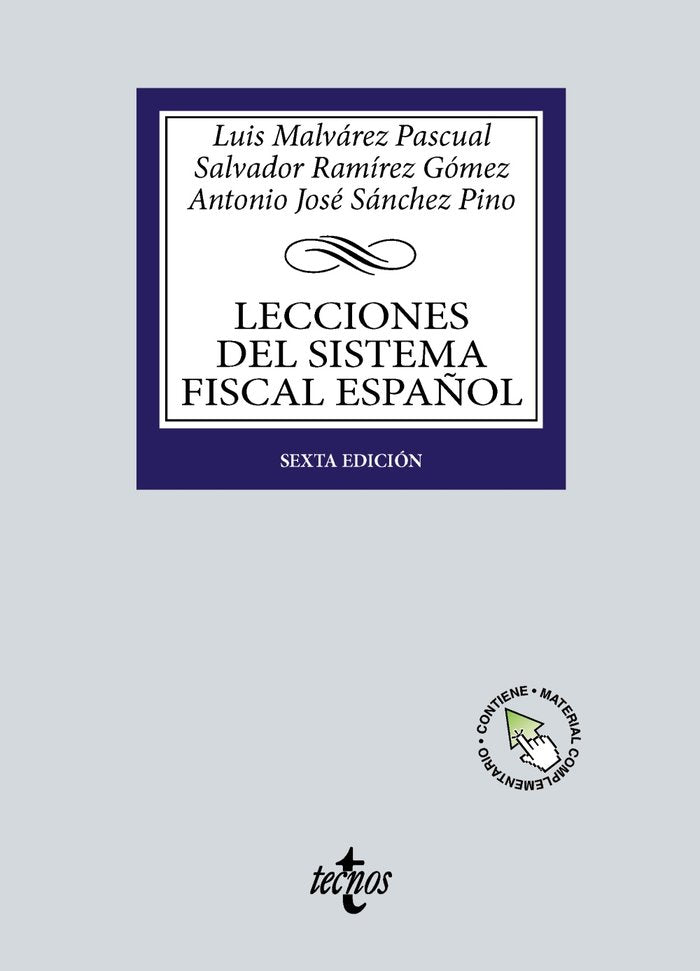 LECCIONES DEL SISTEMA FISCAL ESPAÑOL - 9788430988068