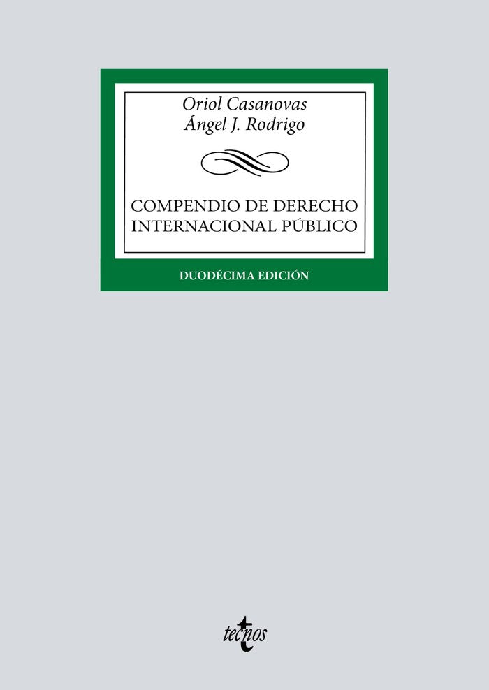 COMPENDIO DE DERECHO INTERNACIONAL PUBLICO - 9788430988150 Imagen principal del producto