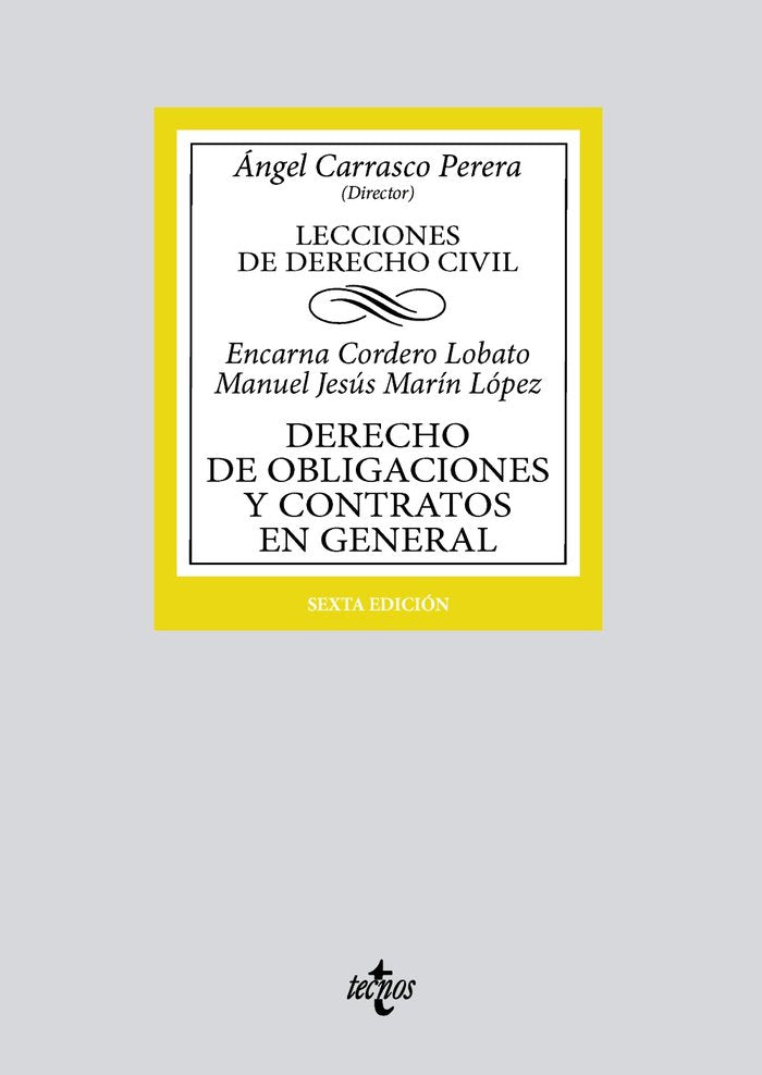 DERECHO DE OBLIGACIONES Y CONTRATOS EN GENERAL - 9788430988204 Imagen principal del producto