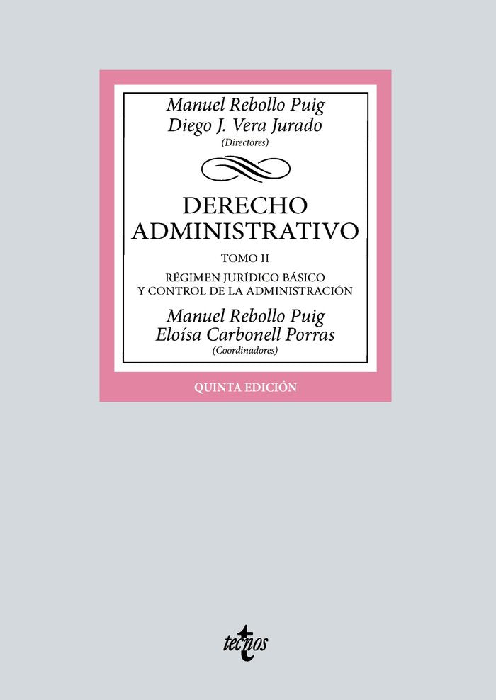 DERECHO ADMINISTRATIVO TOMO II - 9788430988211 Imagen principal del producto