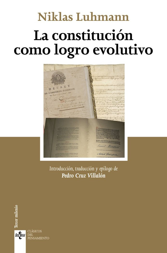 LA CONSTITUCION COMO LOGRO EVOLUTIVO - 9788430989706