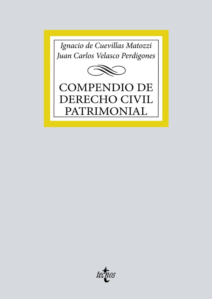 COMPENDIO DE DERECHO CIVIL PATRIMONIAL - 9788430989812 Imagen principal del producto