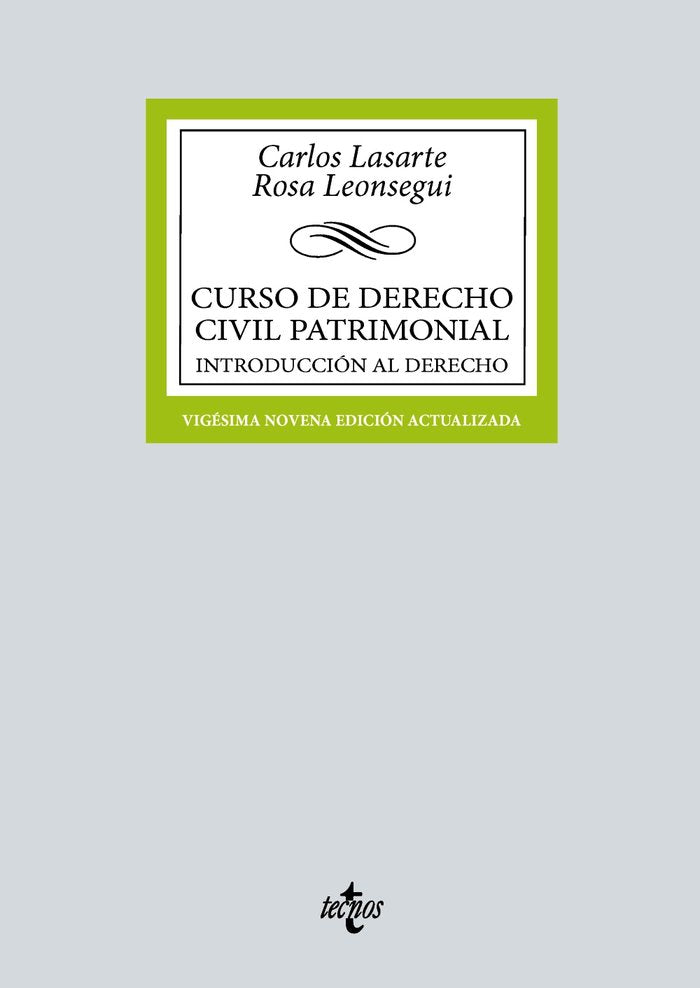 CURSO DE DERECHO CIVIL PATRIMONIAL - 9788430990443