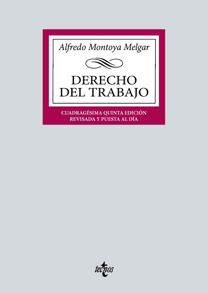 DERECHO DEL TRABAJO - 9788430990498