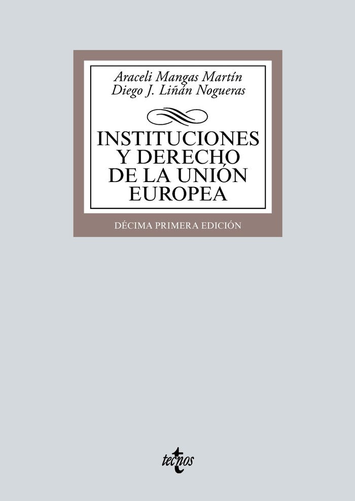 INSTITUCIONES Y DERECHO DE LA UNION EUROPEA - 9788430990535 Imagen principal del producto