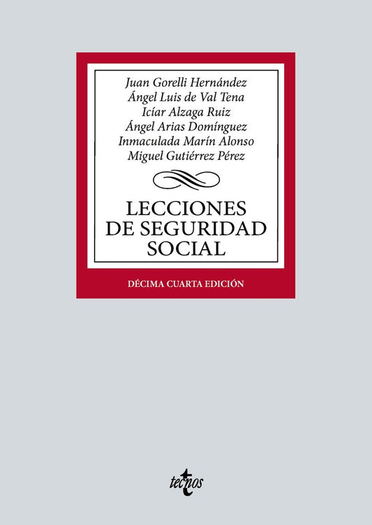 LECCIONES DE SEGURIDAD SOCIAL - 9788430990665