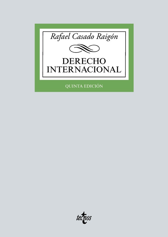 DERECHO INTERNACIONAL - 9788430990689