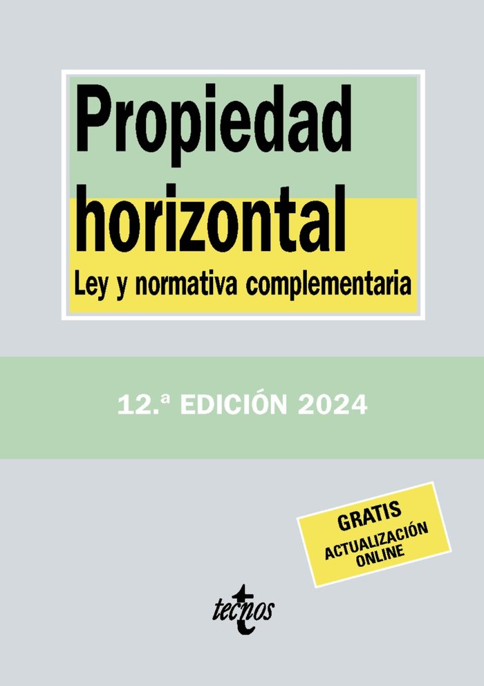PROPIEDAD HORIZONTAL 12ªED - 9788430991044 Imagen principal del producto