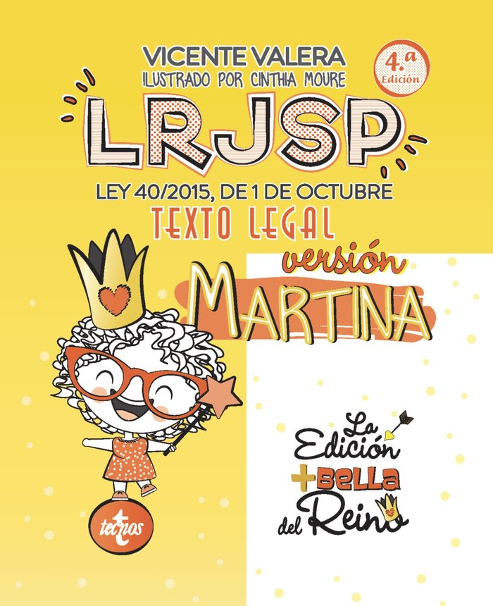 LRJSP VERSION MARTINA | VALERA, VICENTE | TECNOS | 9788430992270 Imagen principal del producto