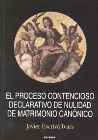 PROCESO CONTENCIOSO DECLARATIVO DE NULIDAD MATRIMONIO CANONI - 9788431326128 Imagen principal del producto