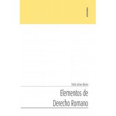 ELEMENTOS DE DERECHO ROMANO - 9788431333065