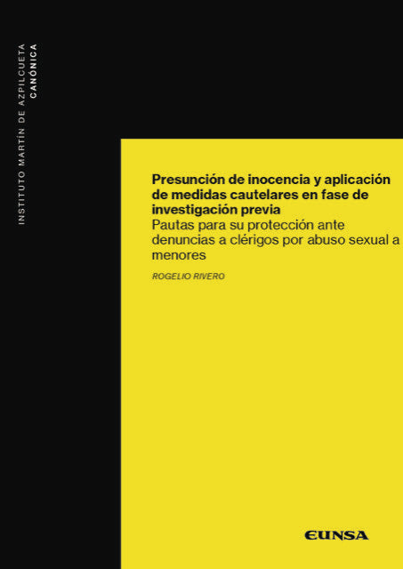 PRESUNCION DE INOCENCIA Y APLICACION DE MEDIDAS CAUTELARES E - 9788431339739 Imagen principal del producto