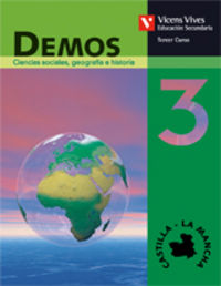 Geografía e Historia Demos Castilla la Mancha ESO3VICENSGEO3 (Vicens Vives) - 9788431614027