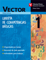 Vector 1 Libreta Competencias Basicas VICMAT1ESO (Vicens Vives) - 9788431615451