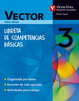 Vector 3º ESO Libreta Competencias Basicas VICMAT33ES (Vicens Vives) - 9788431631666