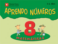 Aprendo Numeros 8 08 VVICVAR09EI (Vicens Vives) - 9788431654412
