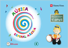Espiral Magica, Música 4-5 Anys Valencia (Vicens Vives) - 9788431657376