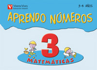 APRENDO NUMEROS 3 3-4 AÑOS 08 EI VICVAR03EI | Varios Autores | 9788431671358 (Vicens Vives) Imagen principal del producto
