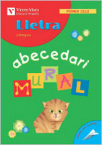 Abecedari Mural Lletra 1º EP Valencia (Vicens Vives) - 9788431676001