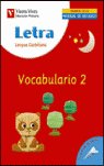 Cuaderno Vocabulario 2 Letra 2004 VICLEN0EP (Vicens Vives) - 9788431676162